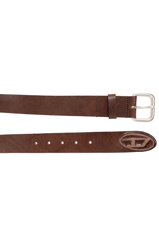 diesel d logo belt